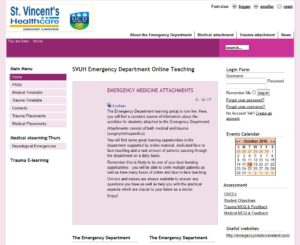 SVUH ED on-line teaching